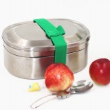 Two layer stainless steel food container